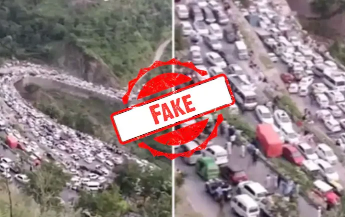 Fact Check: Viral Uttarakhand Traffic Jam Video Proven to Be From Pakistan