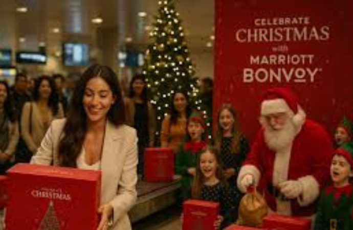 Mumbai Airport Passengers Delighted as Air India Drops Christmas Gifts