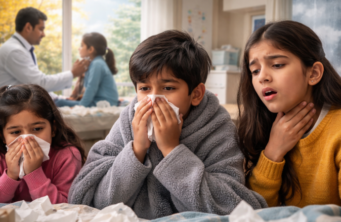 Temperature Fluctuations Raise Viral Infections in Children