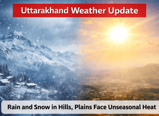 Uttarakhand Weather: Rain and Snow in Hills, Plains Face Unseasonal Heat